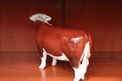 Vintage Beswick Hereford Cow Designer Arthur Gresington No1360 