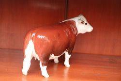 Vintage Beswick Hereford Cow Designer Arthur Gresington No1360 