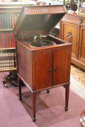 Early C20th Vintage Cabinet Gramophone #