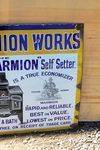 Marmion Works Stoves Pictorial Advertising Sign