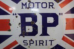 BP Motor Spirit Enamel Advertising Sign  