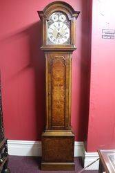 Early 20th Century Walnut Longcase Clock 