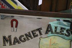 Magnet Ales Mirror Wooden Framed Sign 