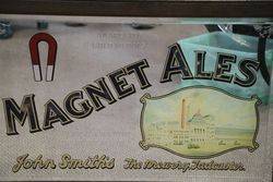 Magnet Ales Mirror Wooden Framed Sign 