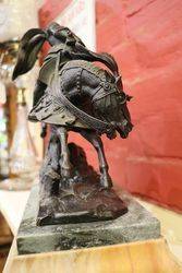 19th Century Bronze +quotThe Death Of Charles The Bold+quot