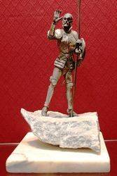 Don Quixote Bronze Figure