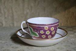 200 Years Old Cup+ Saucer Poss Soode New Hall 