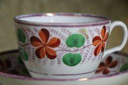 200 Years Old Cup+ Saucer Poss Soode New Hall 