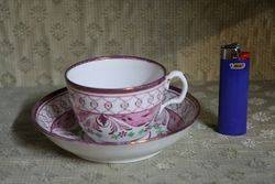 200 Years Old Cup+ Saucer Poss Soode New Hall 