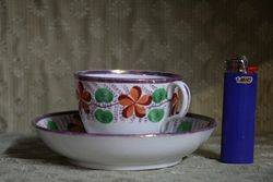 200 Years Old Cup+ Saucer Poss Soode New Hall 