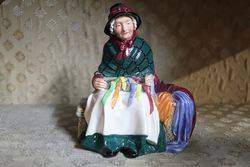 Royal Doulton Silk and Ribbons figurine manufactured 1948 