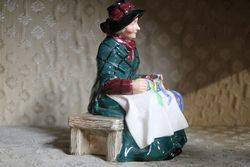 Royal Doulton Silk and Ribbons figurine manufactured 1948 