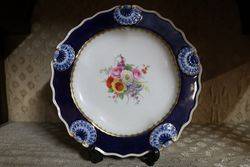 Royal Worcester Hand Painted Plate C1909 #