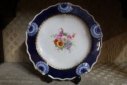 Royal Worcester Hand Painted Plate C1909 