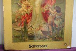 Schweppes Pictorial Advertising Sign 