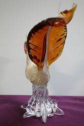 Vintage Murano Glass Pheasants 