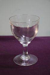 Antique Cup Bowl Drinking Glass 