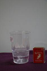 Antique Cut Glass Tumbler  