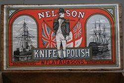 W.Flatau & Sons Nelson Knife Polish Wooden Box #