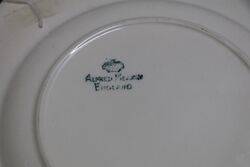 Vintage Alfred meakin Embossed China Crinoline Lady Cabinet Plate