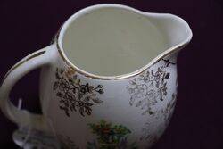 Vintage CHina Crinoline Lady Milk Jug 