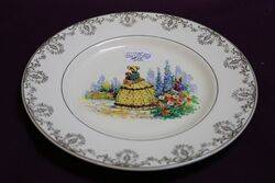 Vintage Crinoline Lady Cabinet Plate  