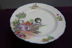 Vintage Fenton Cake Plate C1930 