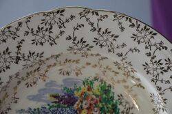 Vintage J Fryer + Son Crinoline Lady Bowl  