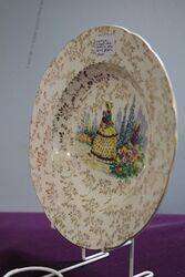 Vintage J Fryer + Son Crinoline Lady Bowl  