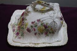 Quality Antique Victorian Cheese Dish 