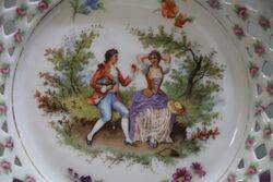 Antique Cabinet Plate German Bavaria Carl Schuman 