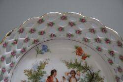 Antique Cabinet Plate German Bavaria Carl Schuman 