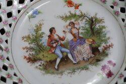 Antique Cabinet Plate German Bavaria Carl Schuman 