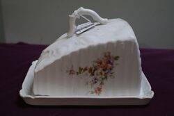 Antique Edwardian China Cheese Dish #