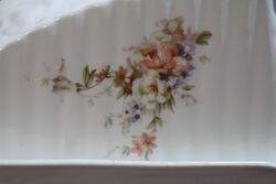 Antique Edwardian China Cheese Dish 