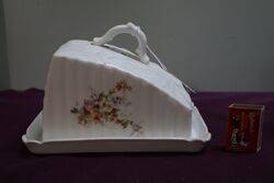 Antique Edwardian China Cheese Dish 