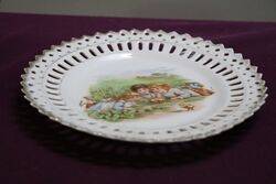 Antique Porcelain Cabinet Plate  