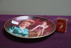 Royal Doulton Miss Kitty By Dick Baswick Cabinet Plate 