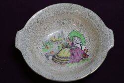 Vintage HandK Tunstall Crinoline Lady Bowl 