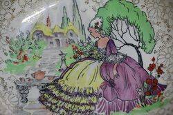 Vintage HandK Tunstall Crinoline Lady Bowl 