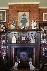 Early 20th Century Oak Fire Surround 