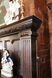 Early 20th Century Oak Fire Surround 