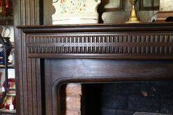 Early 20th Century Oak Fire Surround 