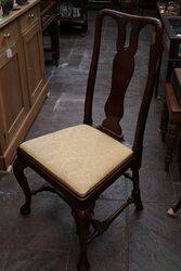 Set Of 8 Oak Dining Chairs