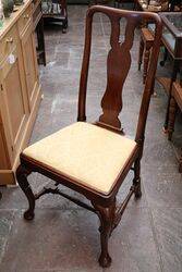 Set Of 8 Oak Dining Chairs