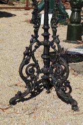 Cast Iron Wine Table Stand 