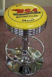 Adjustable Garage/Bar Stool Authorized BSA Motorcycles Dealer