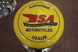 Adjustable GarageBar Stool Authorized BSA Motorcycles Dealer