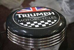 Adjustable GarageBar Stool Triumph Motorcycles 