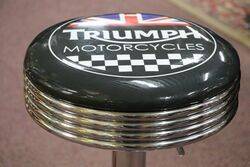 Adjustable GarageBar Stool Triumph Motorcycles 